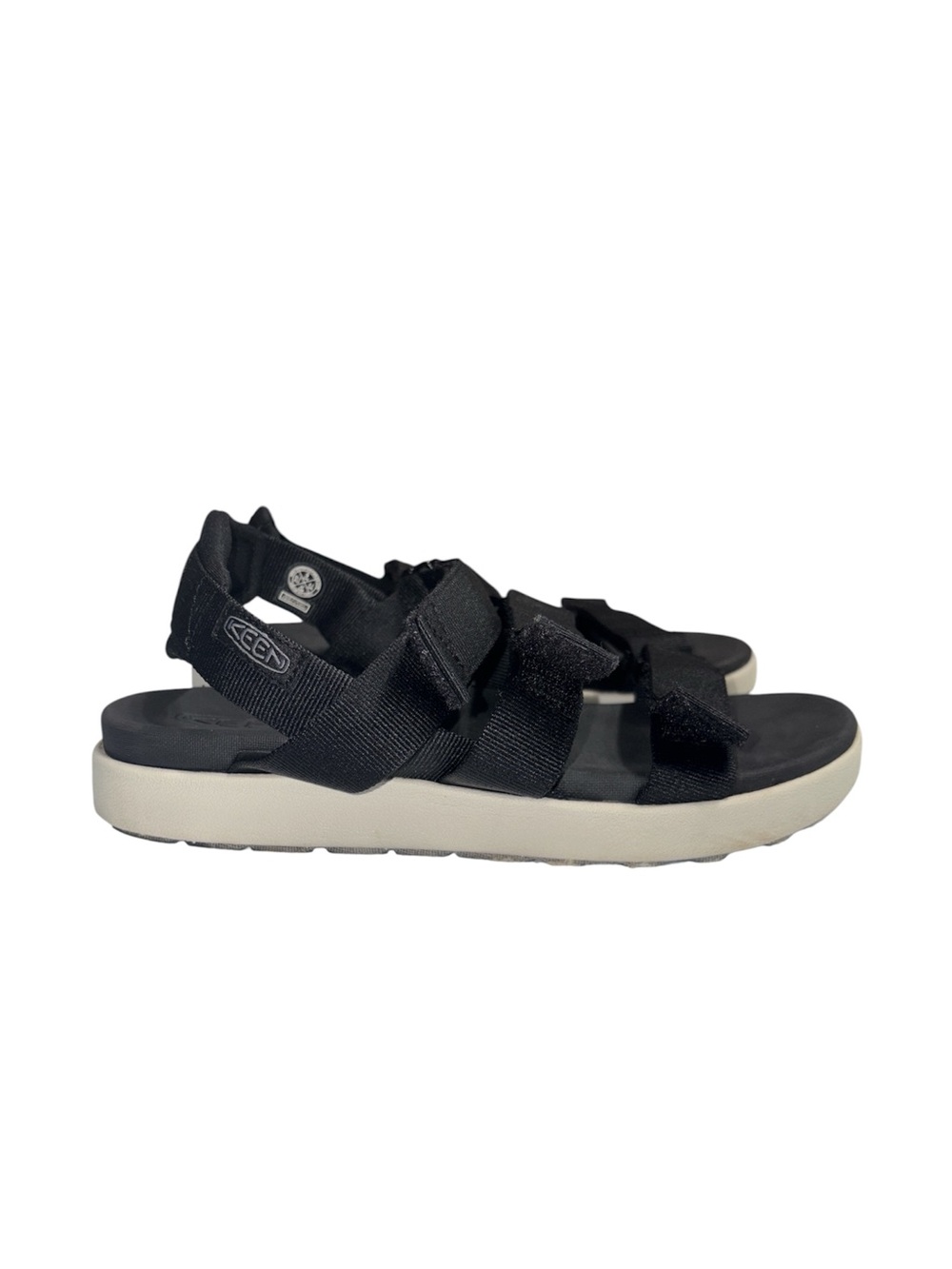 Keen Women’s Elle‎ Strappy Black/Vapor Sandals Walking Outdoor Size 9
